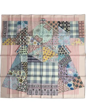 Hermes NEW L'Art du Sarasa 90cm Silk Scarf