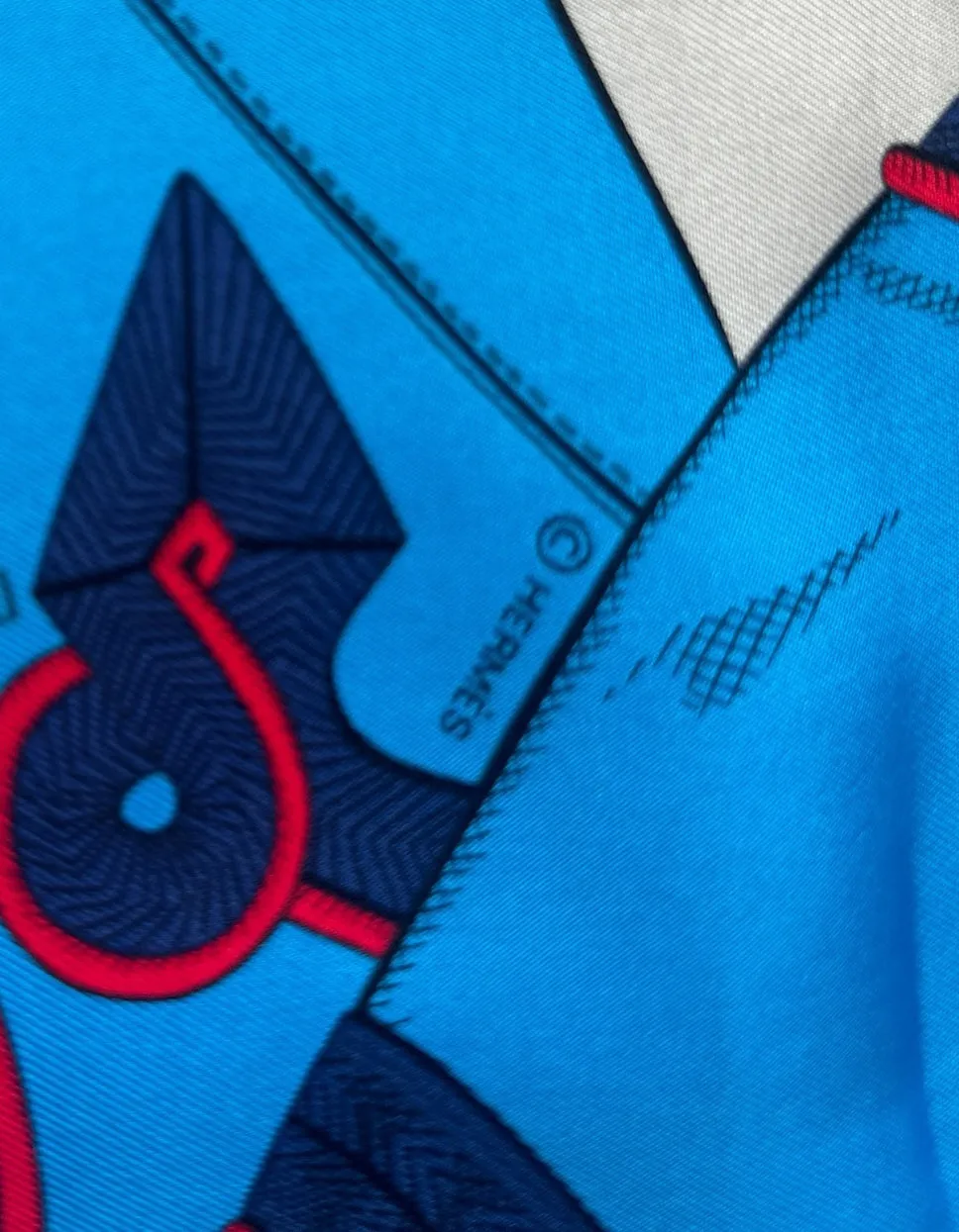 Hermes NEW Zouaves Et Dragons 90cm Silk Scarf