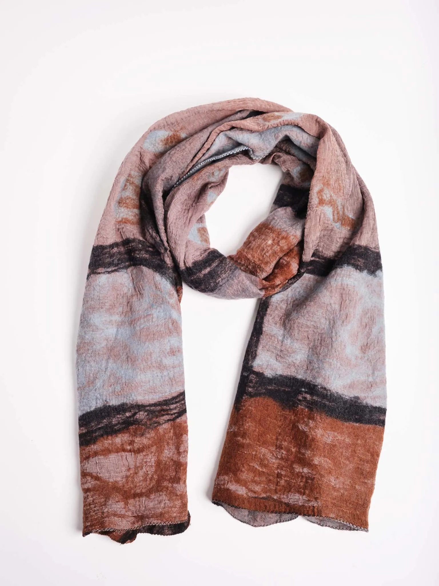 Impressionist Wool Scarf