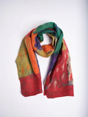 Impressionist Wool Scarf