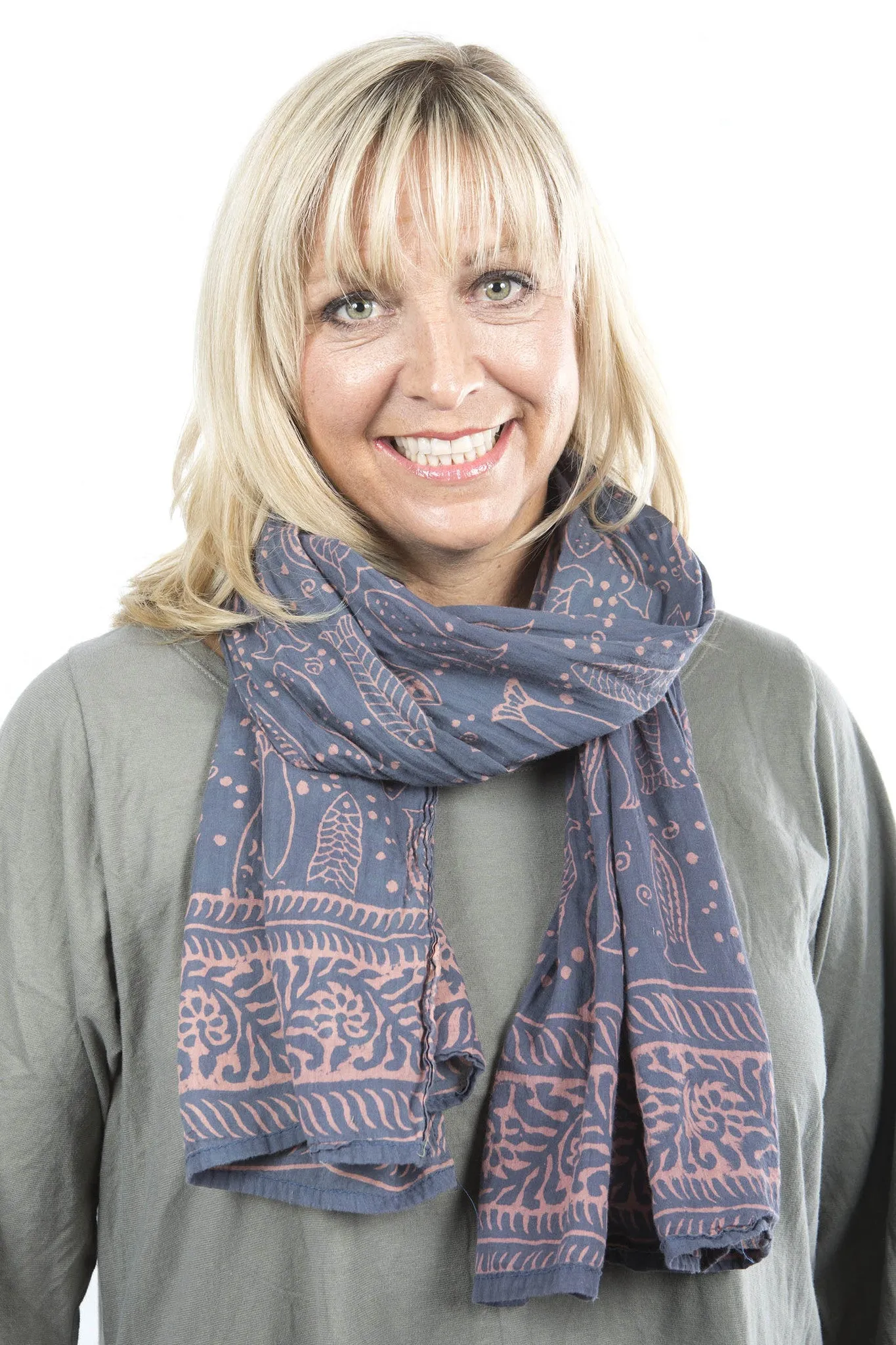 Indian Block Printed Scarf