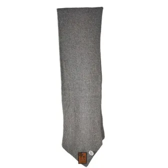 Joya - Wool Blend Scarf - Light Grey