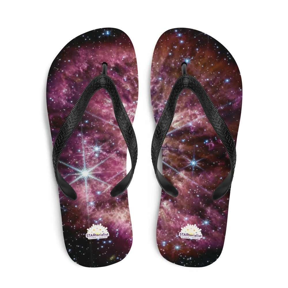 JWST Massive Star WR 124 Flip-Flops
