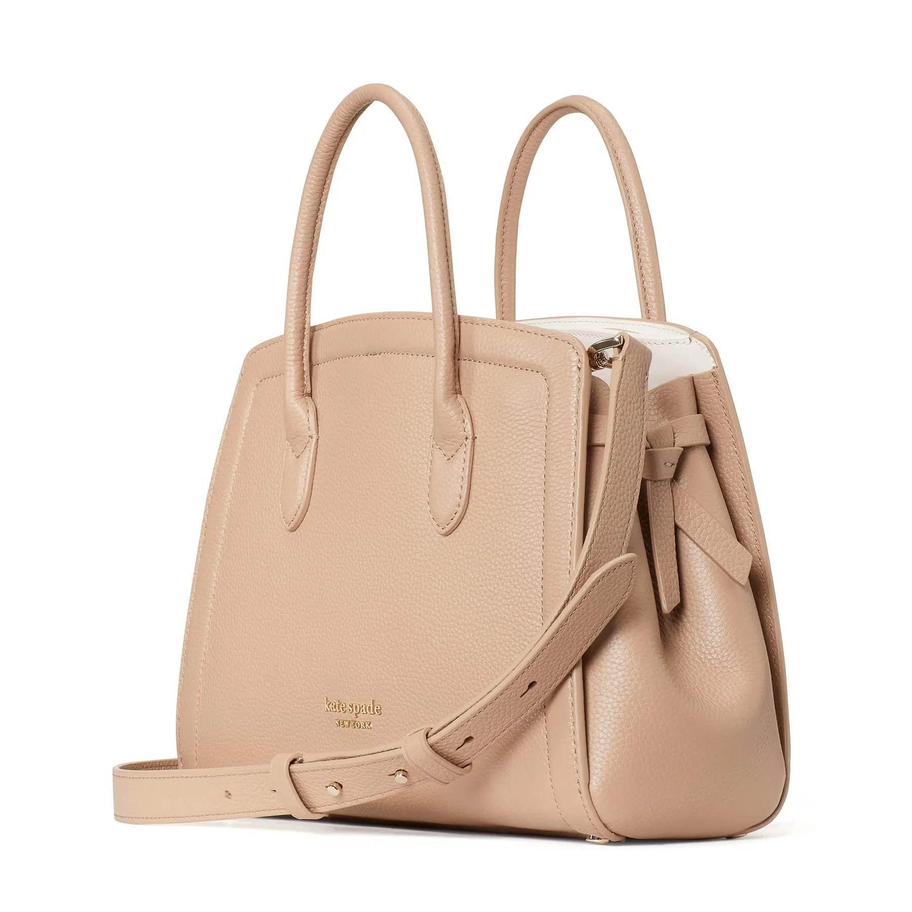 kate spade new york Knott Medium Satchel Raw Pecan One Size