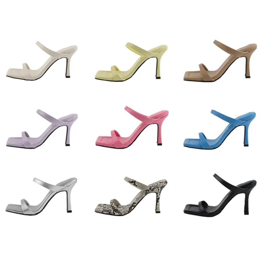 Ladies Petite Size Block Heels Ankle Strap Sandals SS109