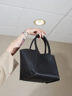 Lauren Manoogian Box Tote, Black