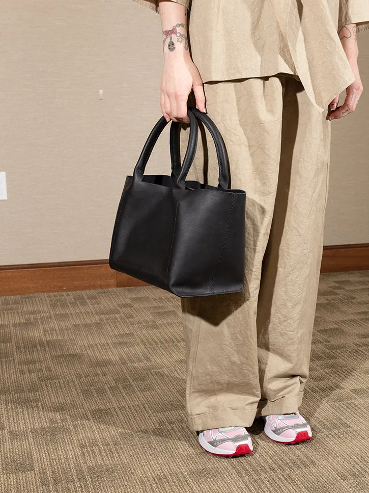 Lauren Manoogian Box Tote, Black