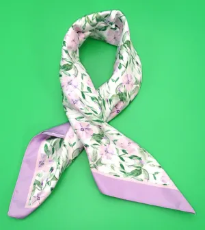 Lavender Dreams Silk Scarf