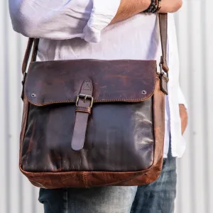Leather Satchel Bag - Macquarie