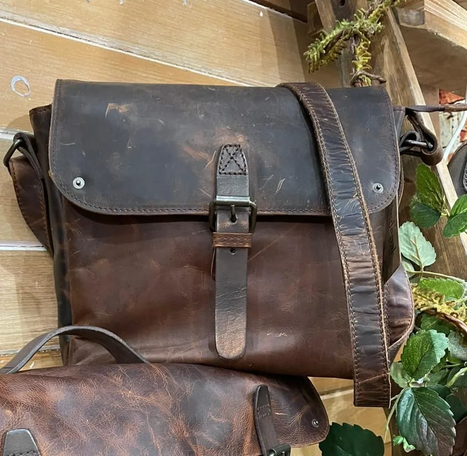 Leather Satchel Bag - Macquarie