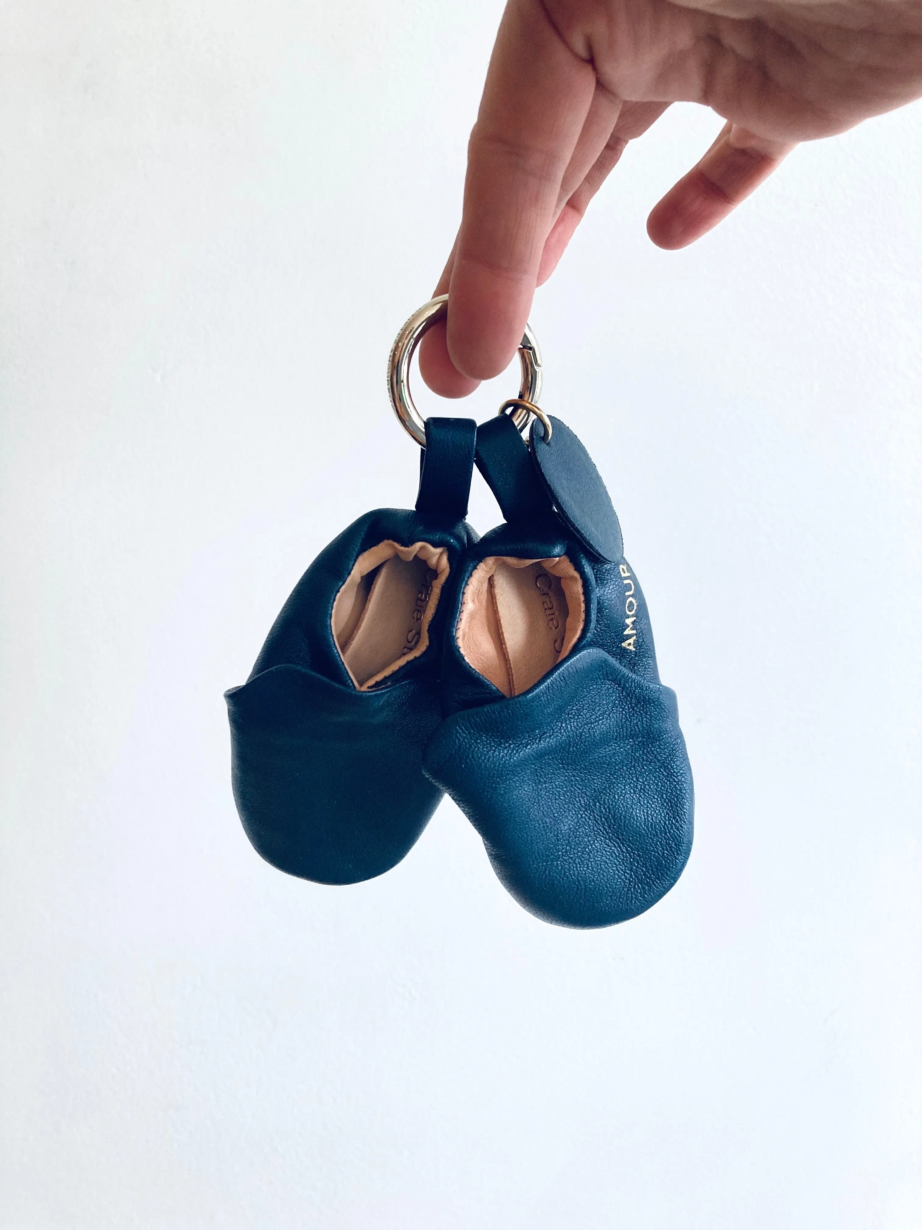 Leather Slippers // 0-6M
