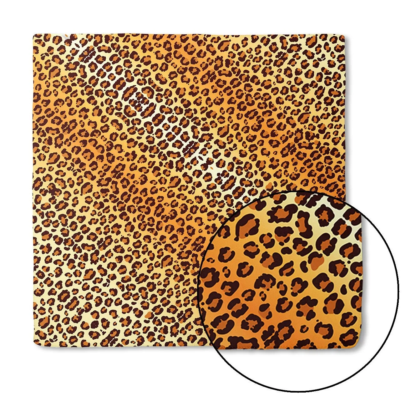 Leopard Print Bandana - Stylish Accessory for a Wild Look