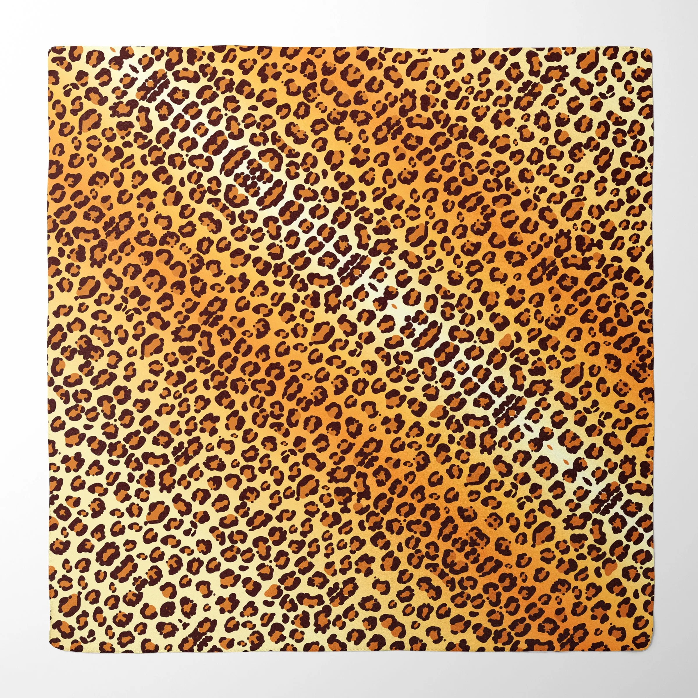 Leopard Print Bandana - Stylish Accessory for a Wild Look