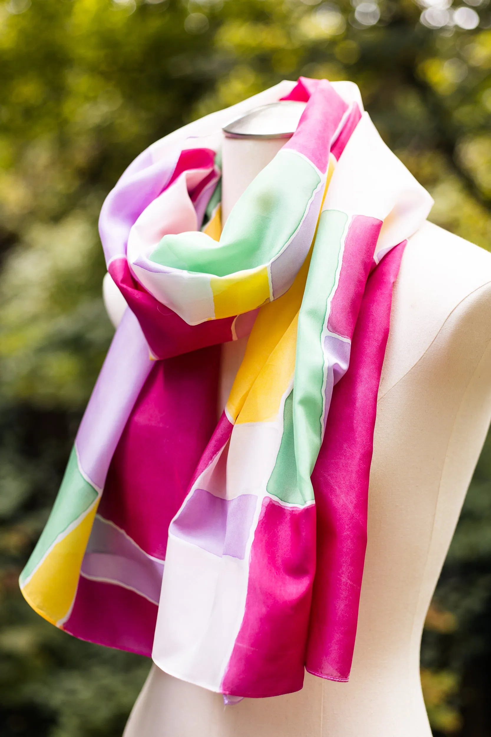 Lidia  Silk Scarf