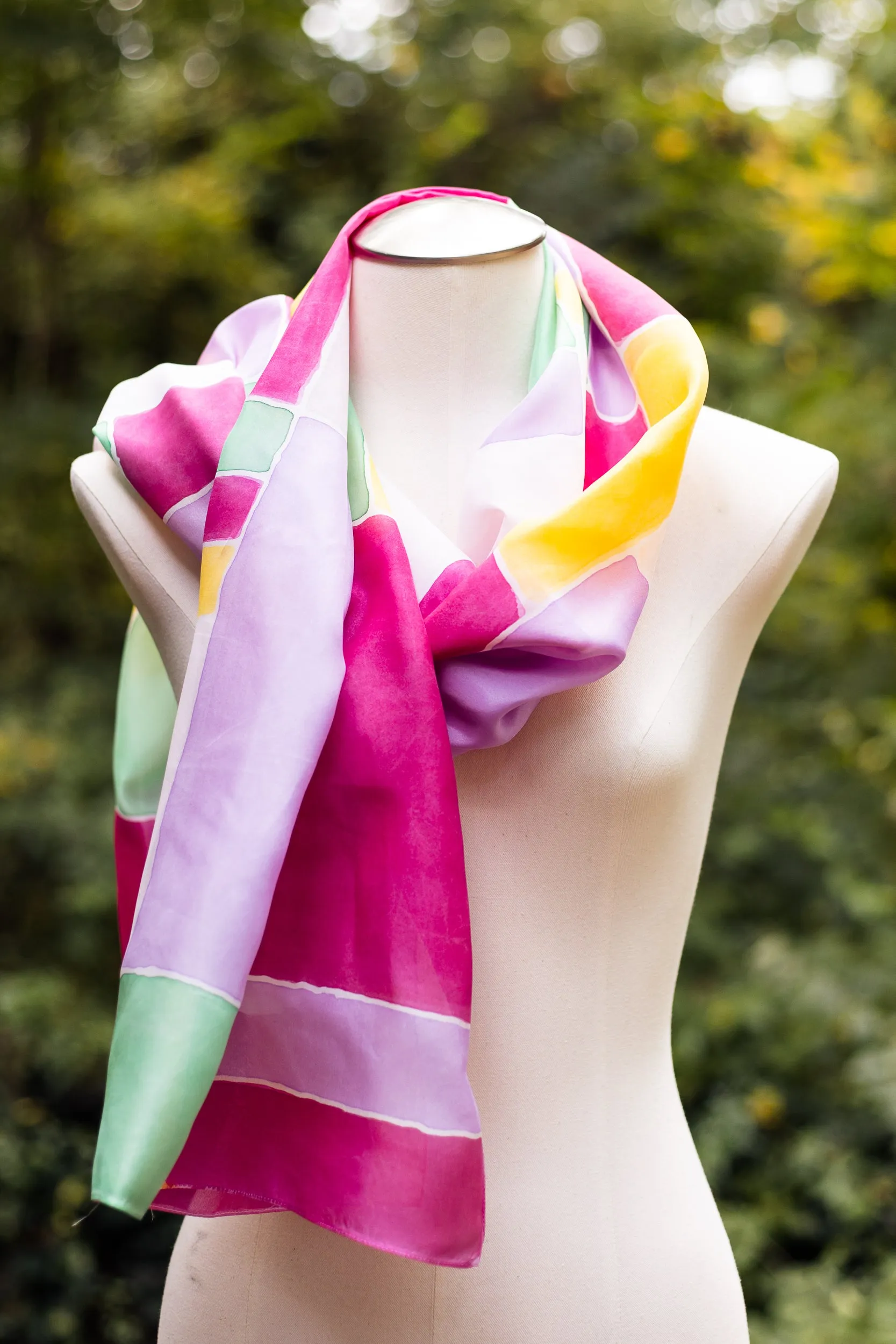Lidia  Silk Scarf
