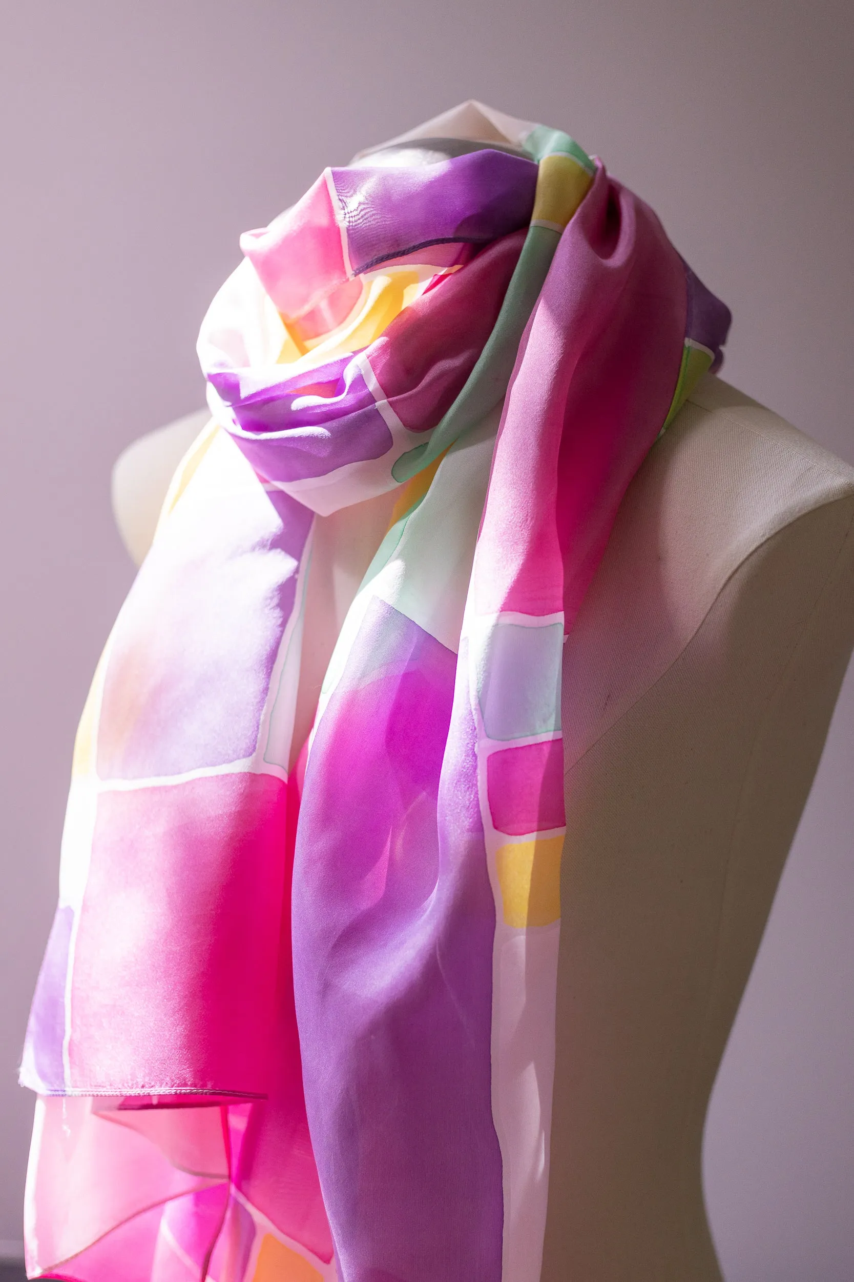 Lidia  Silk Scarf