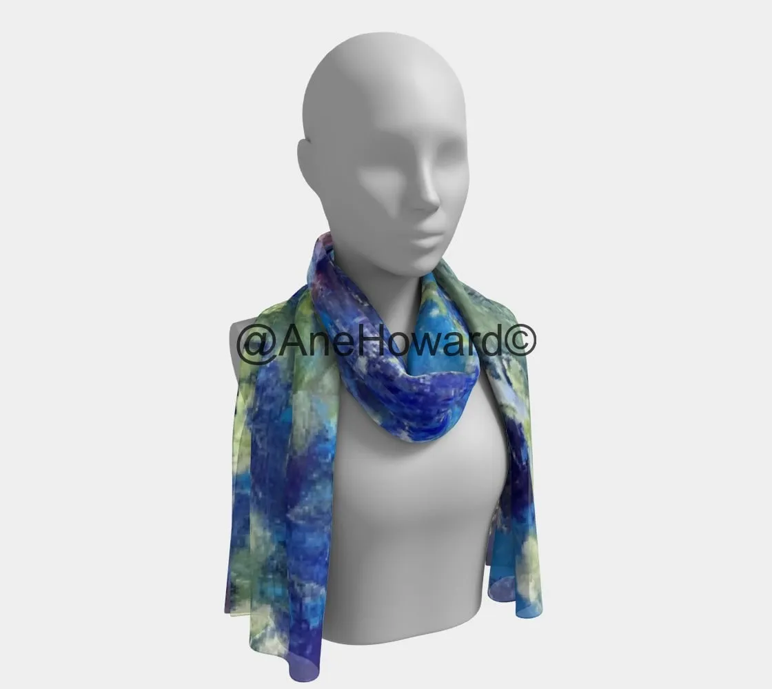 Long Silk Scarf Secret Life of Plants