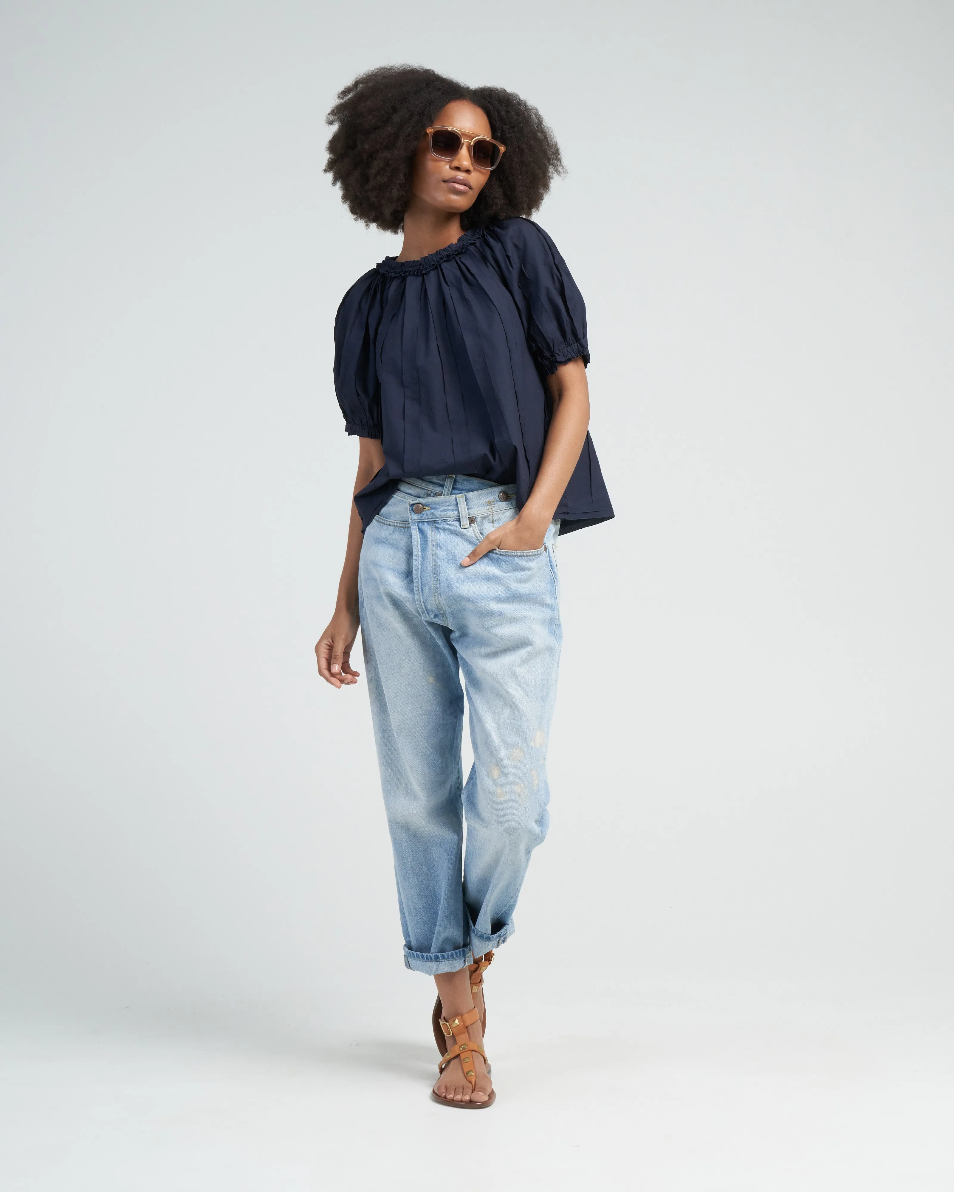 lora top - midnight