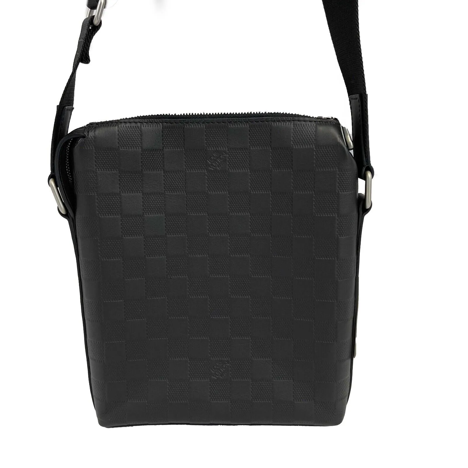 Louis Vuitton - Damier Infini Leather Messenger BB - Black Crossbody
