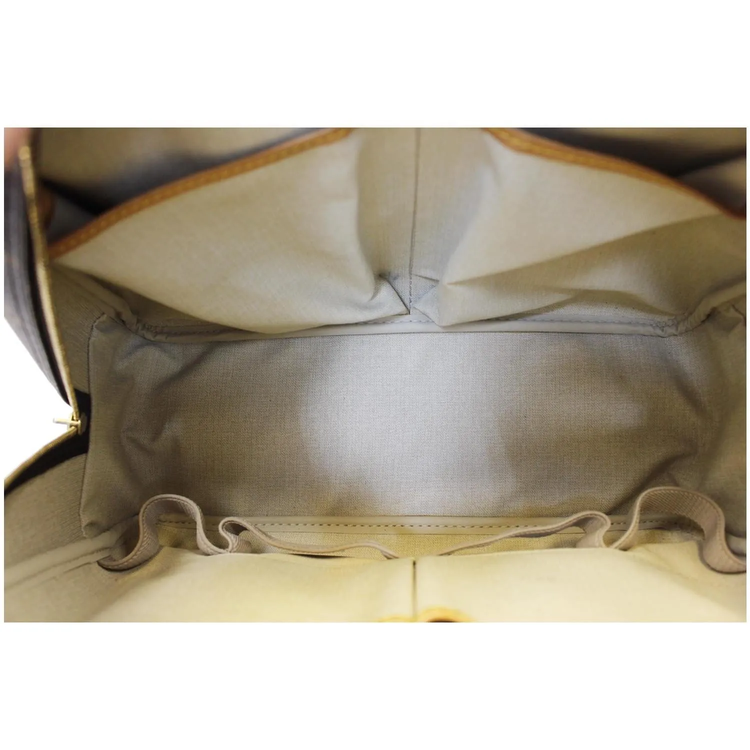 LOUIS VUITTON Deauville Monogram Canvas Satchel Bag