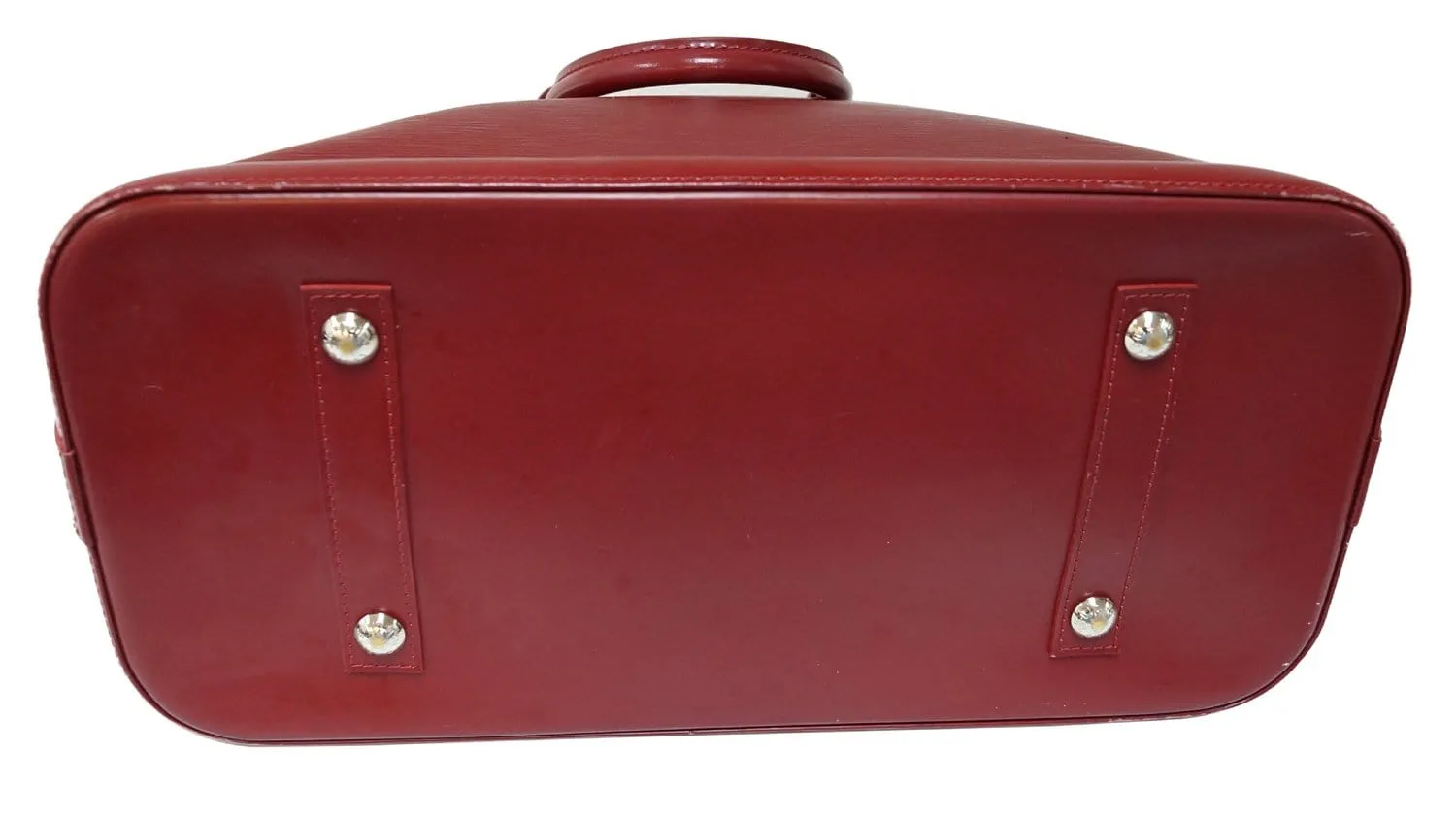 LOUIS VUITTON Fuchsia Epi Leather Alma GM Satchel Bag - Final Call