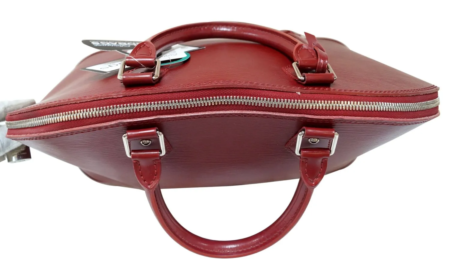 LOUIS VUITTON Fuchsia Epi Leather Alma GM Satchel Bag - Final Call
