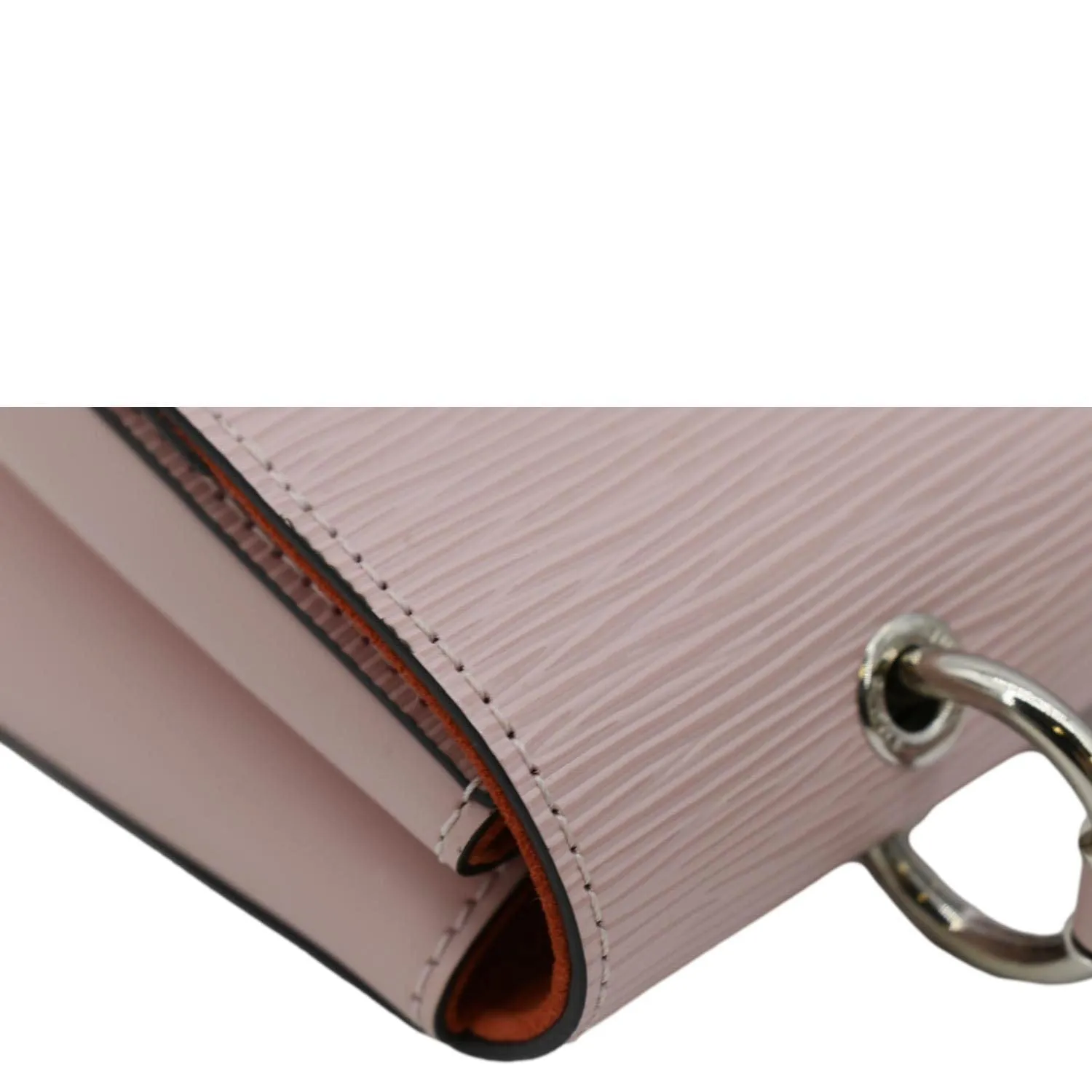 LOUIS VUITTON Grenelle PM Epi Leather Shoulder Bag Dusty Pink