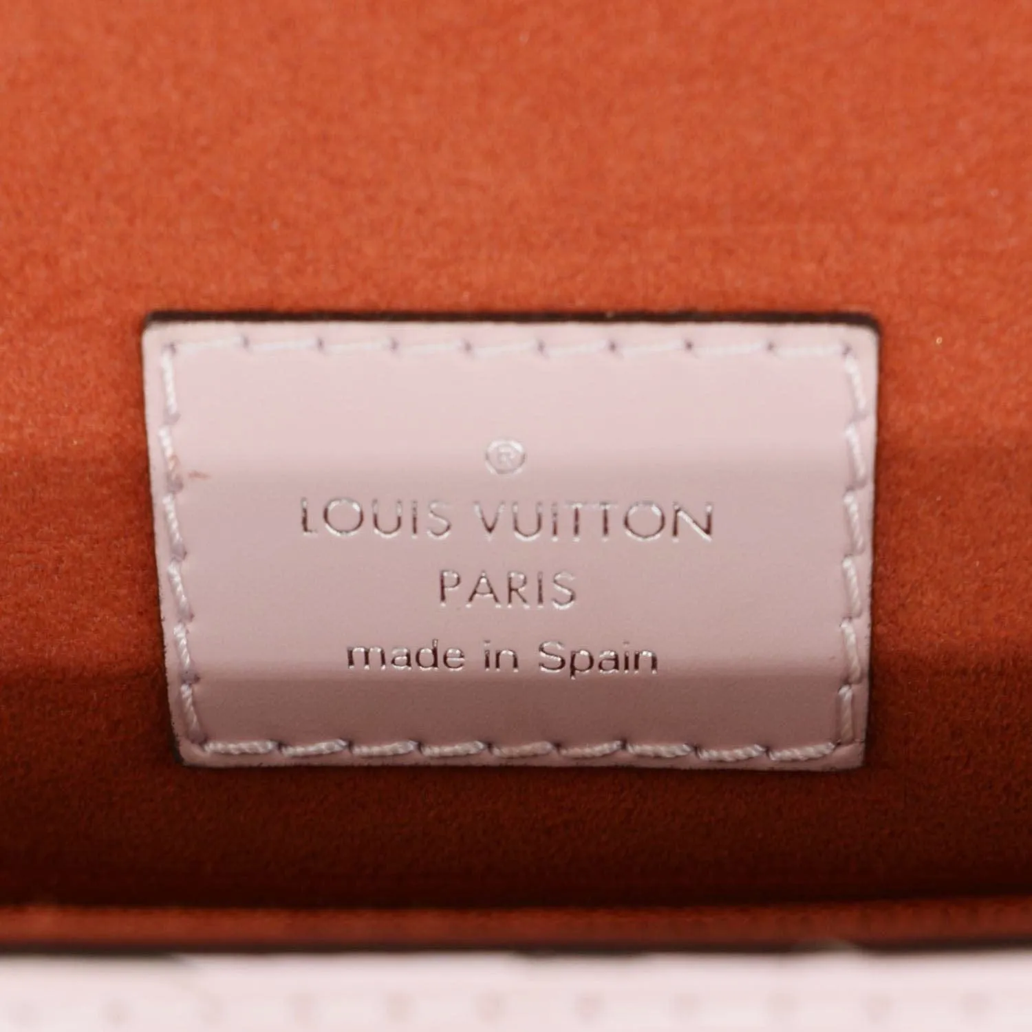 LOUIS VUITTON Grenelle PM Epi Leather Shoulder Bag Dusty Pink