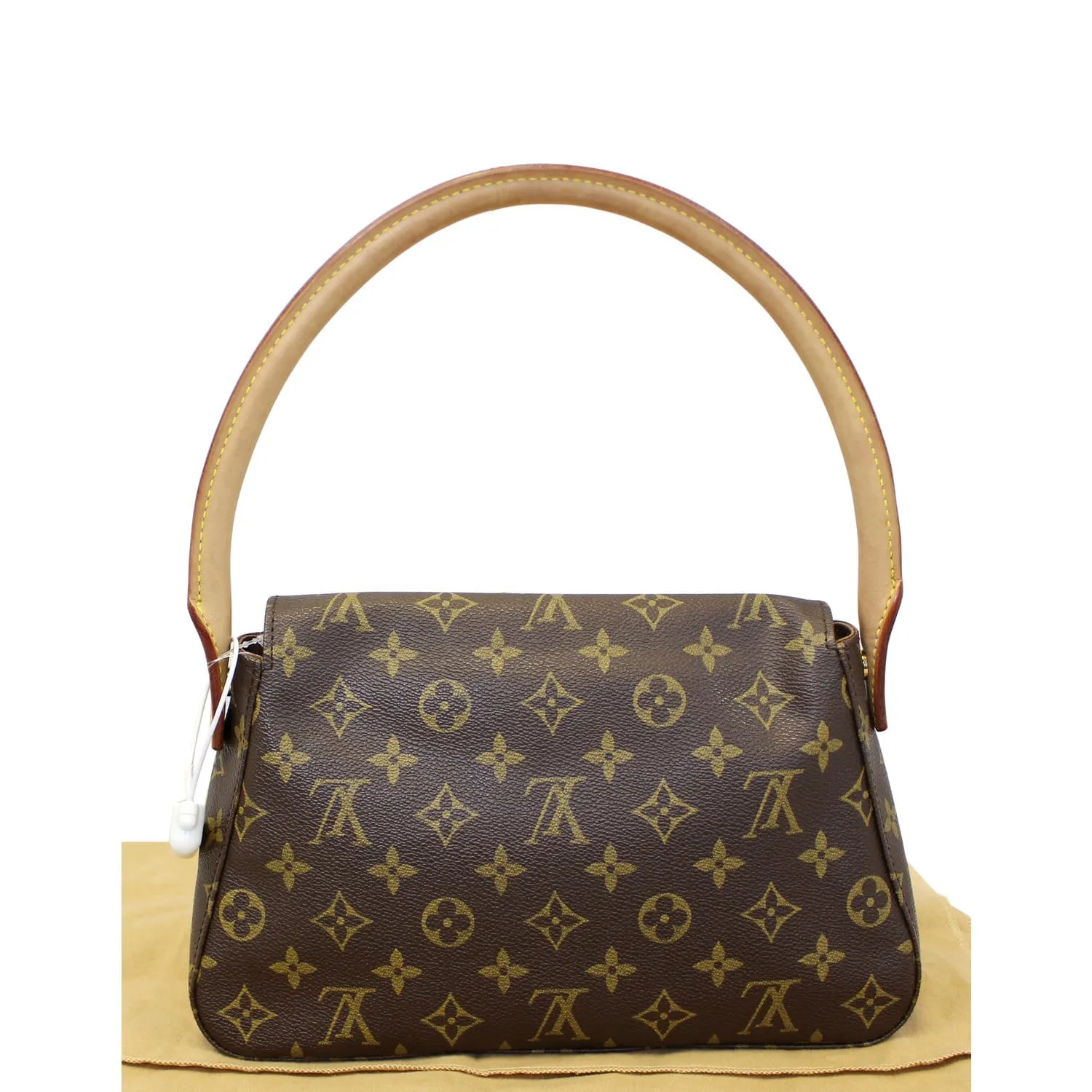 LOUIS VUITTON Looping PM Monogram Canvas Satchel Bag