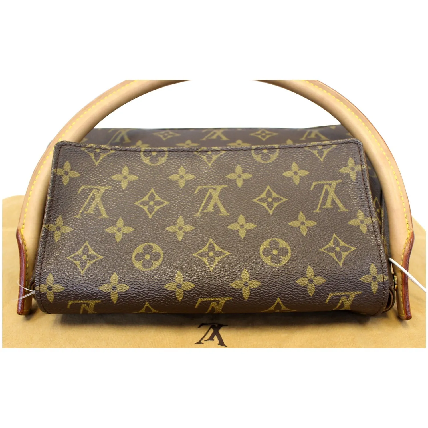 LOUIS VUITTON Looping PM Monogram Canvas Satchel Bag