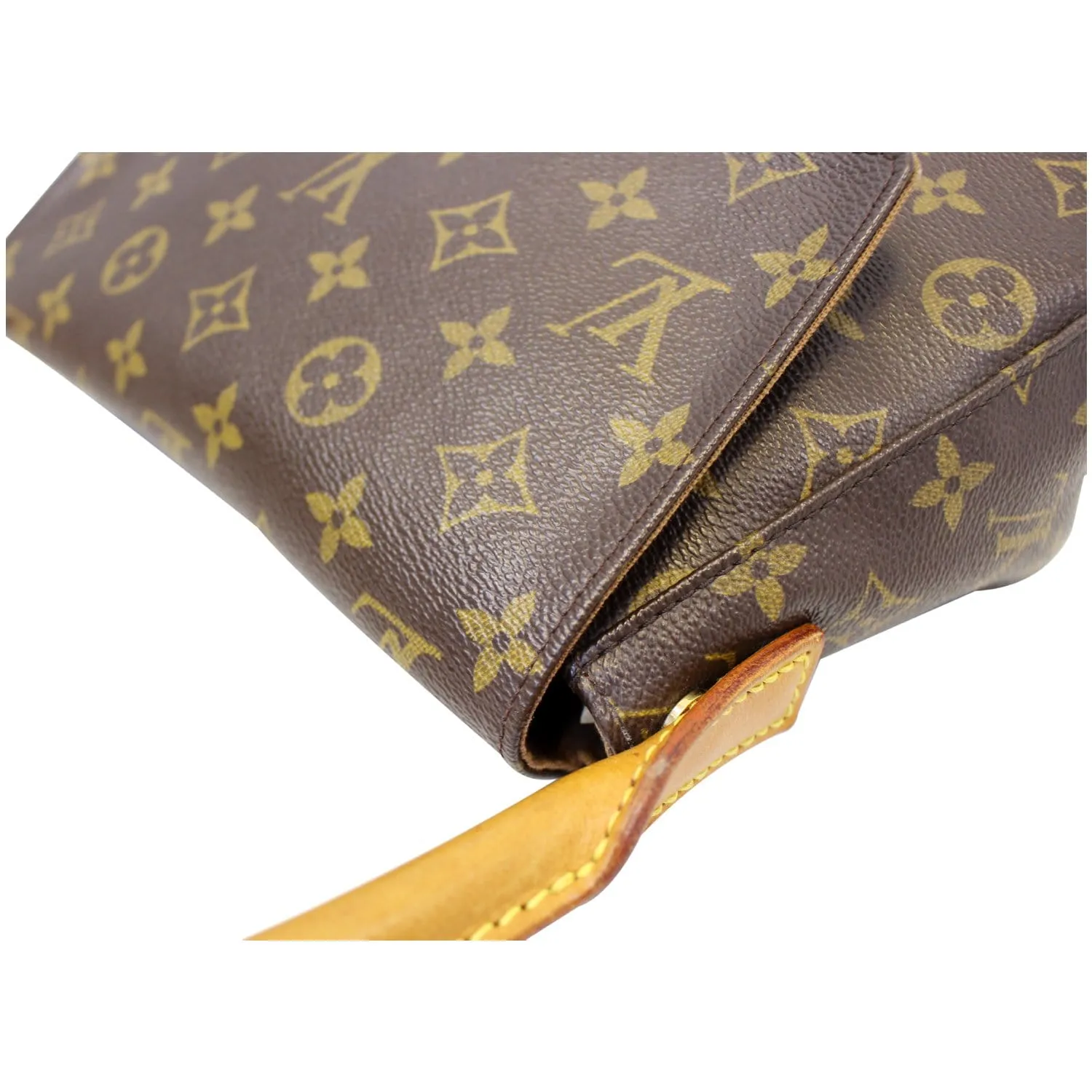 LOUIS VUITTON Monogram Canvas Looping PM Satchel Bag