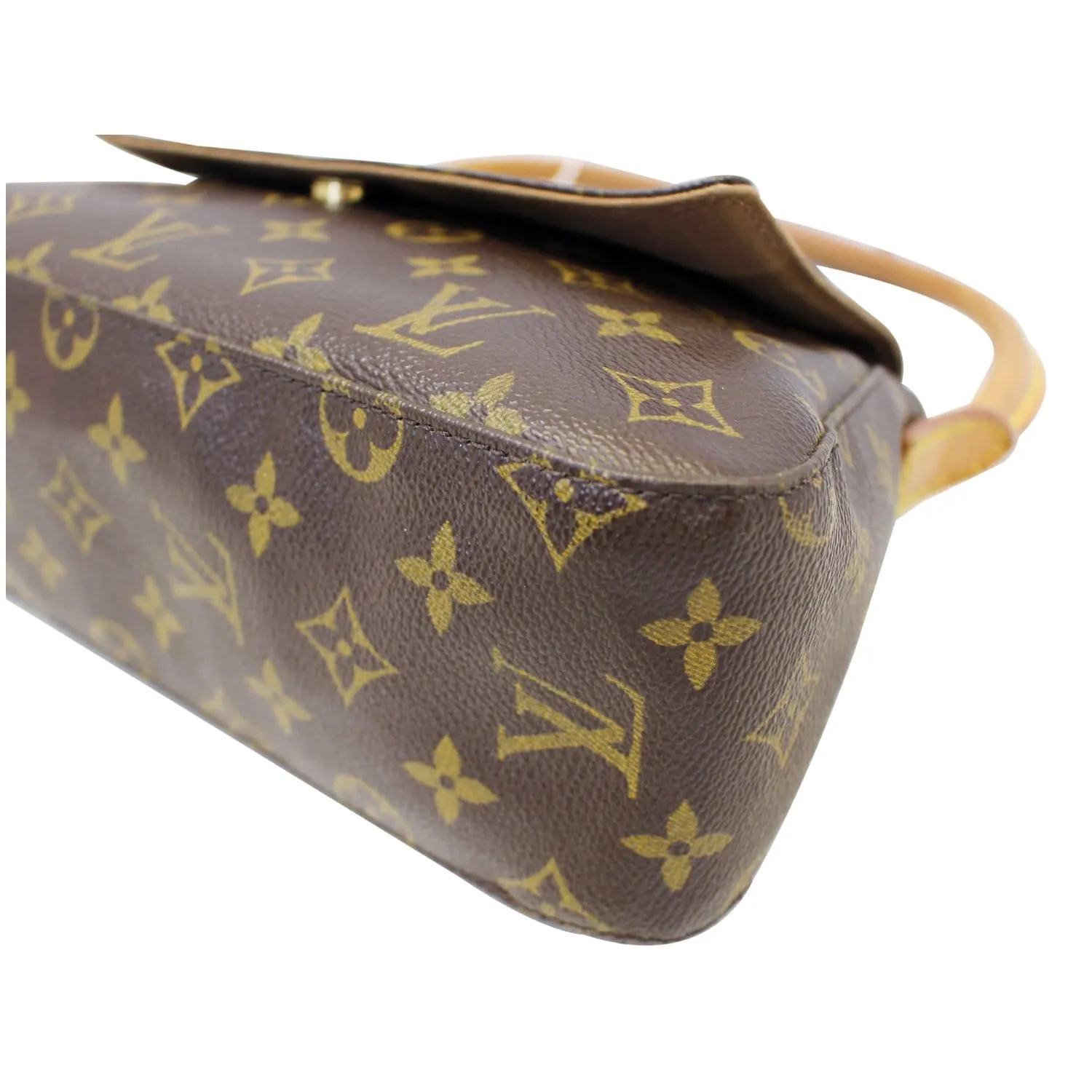 LOUIS VUITTON Monogram Canvas Looping PM Satchel Bag