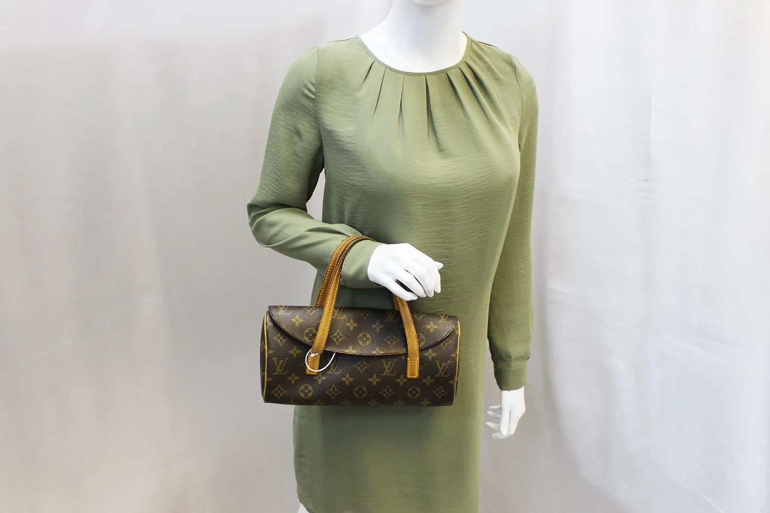 LOUIS VUITTON Monogram Canvas Sonatine Satchel Bag - Sale