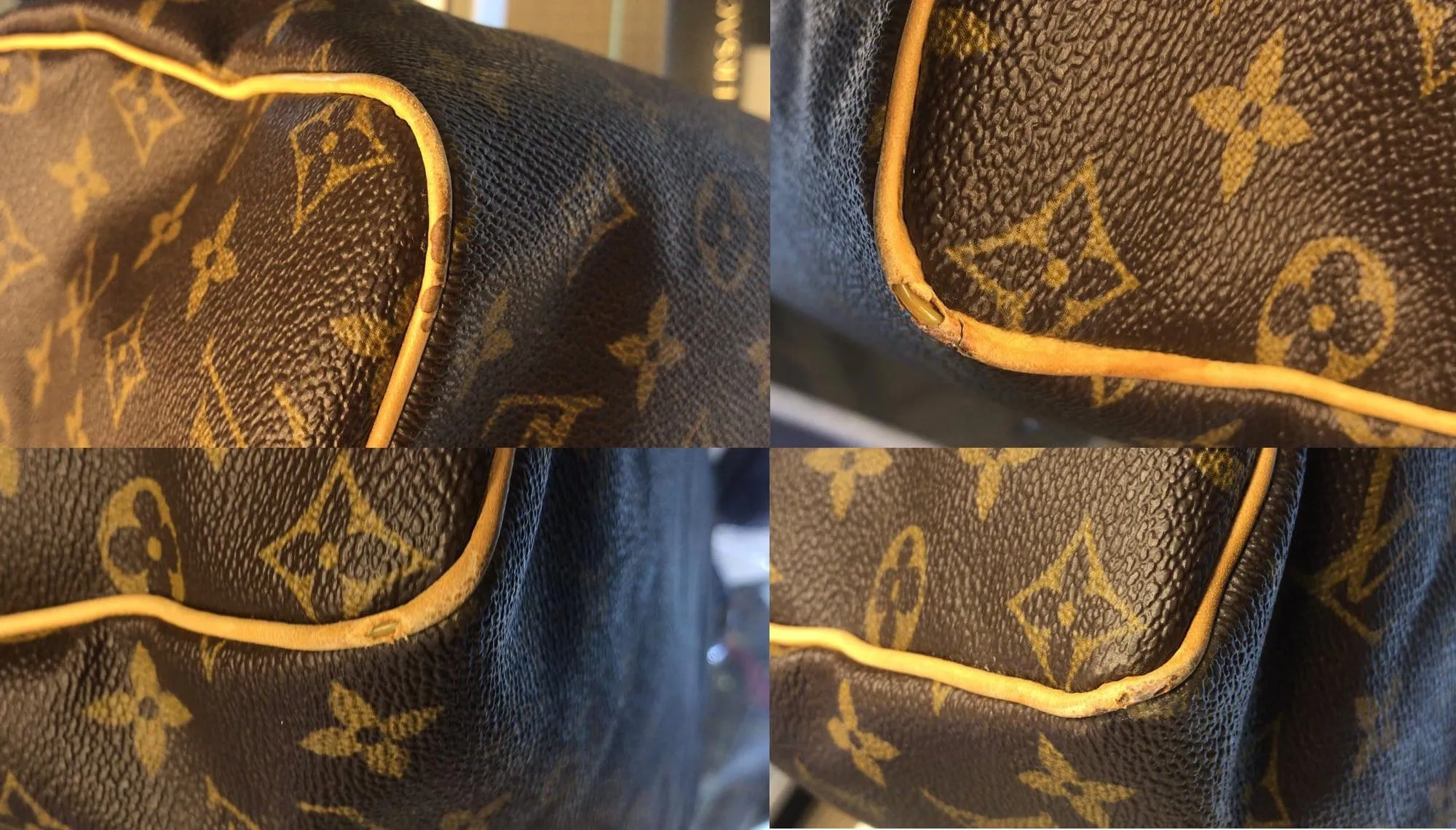 LOUIS VUITTON  Monogram Canvas Speedy 30 Satchel Bag