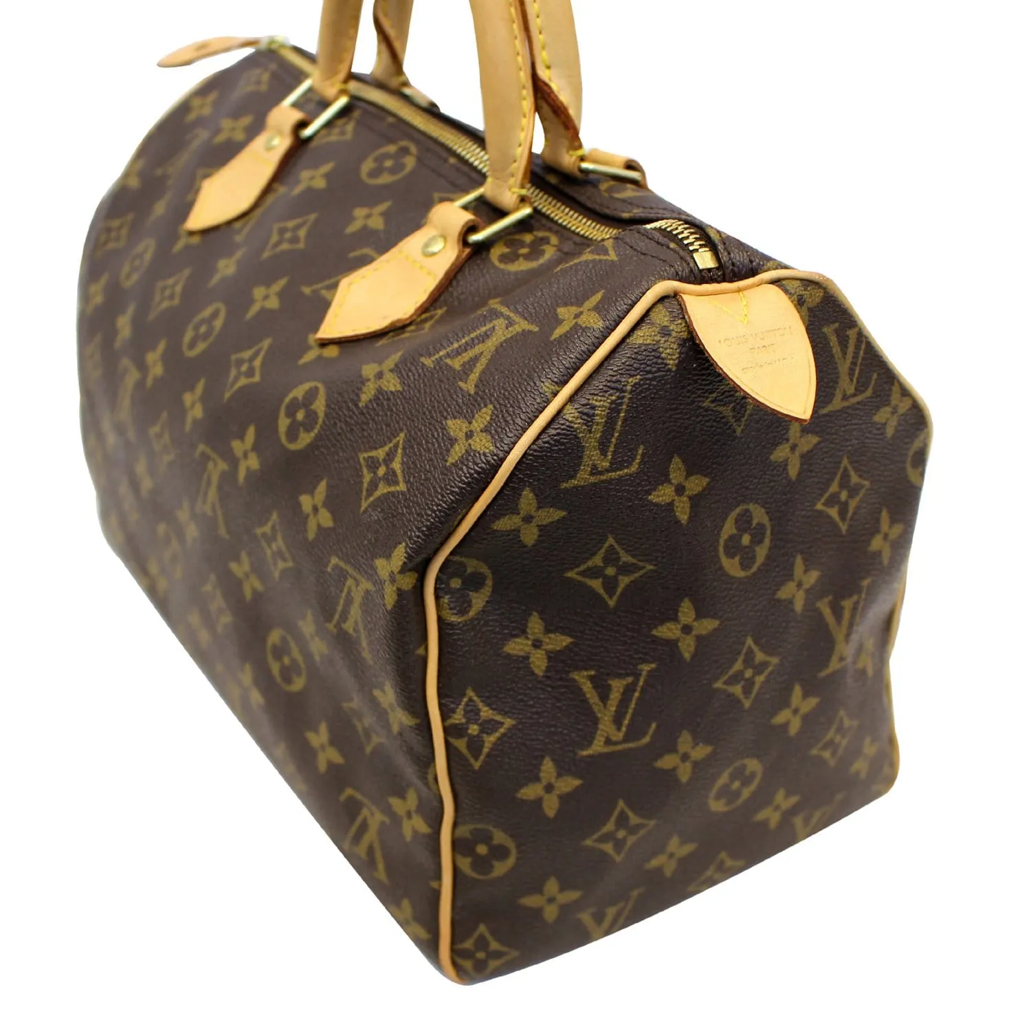 LOUIS VUITTON  Monogram Canvas Speedy 30 Satchel Bag