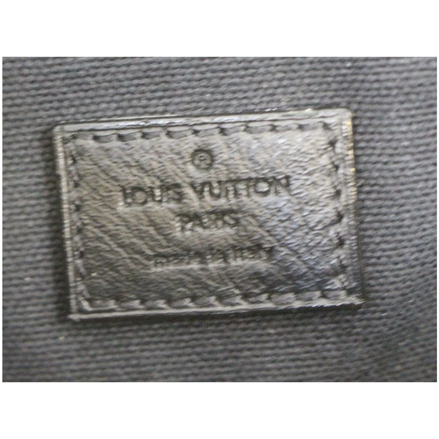 LOUIS VUITTON Motard Biker Black Monogram Satchel Bag