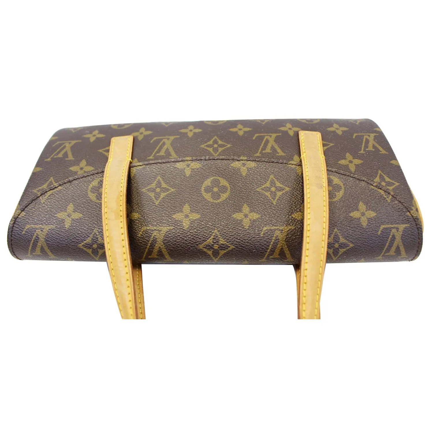 LOUIS VUITTON Sonatine Monogram Canvas Satchel Bag