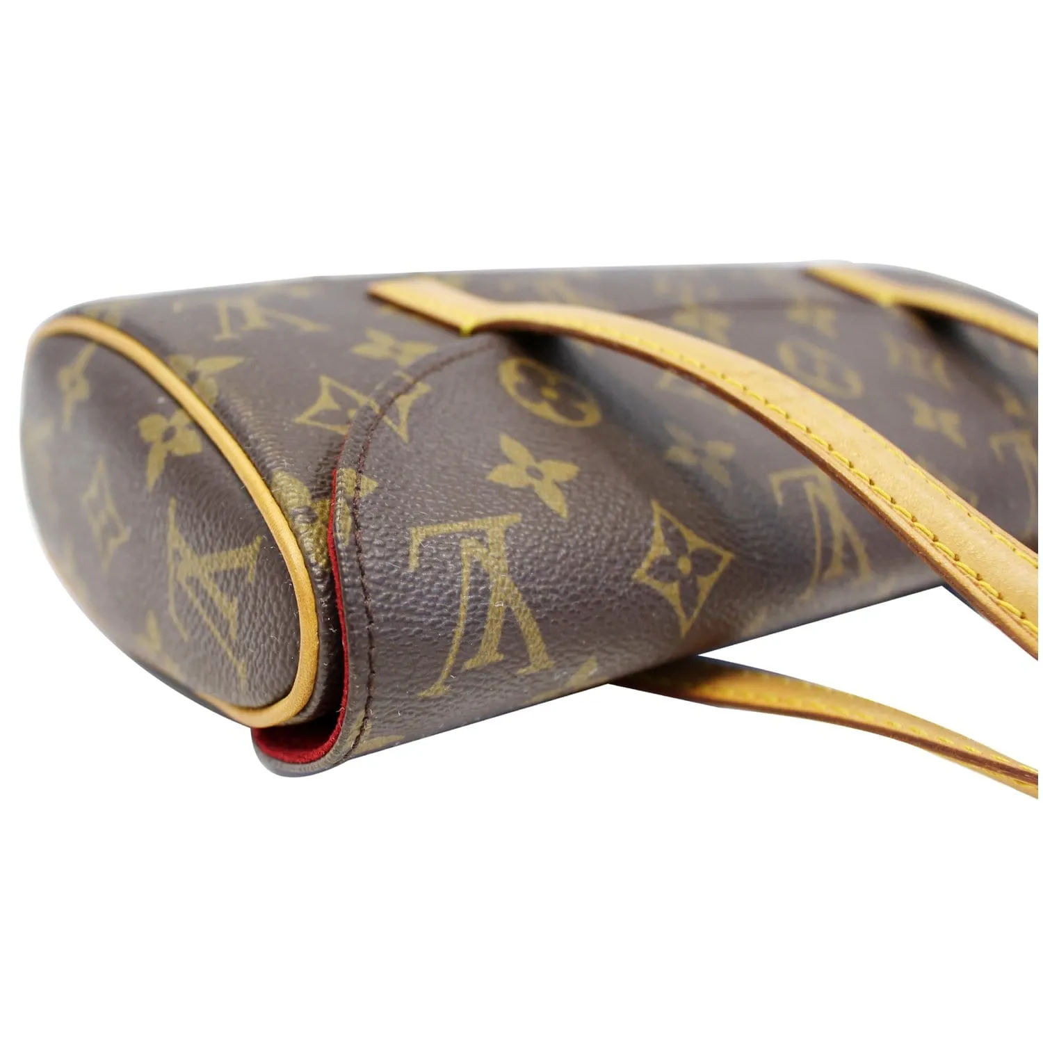 LOUIS VUITTON Sonatine Monogram Canvas Satchel Bag