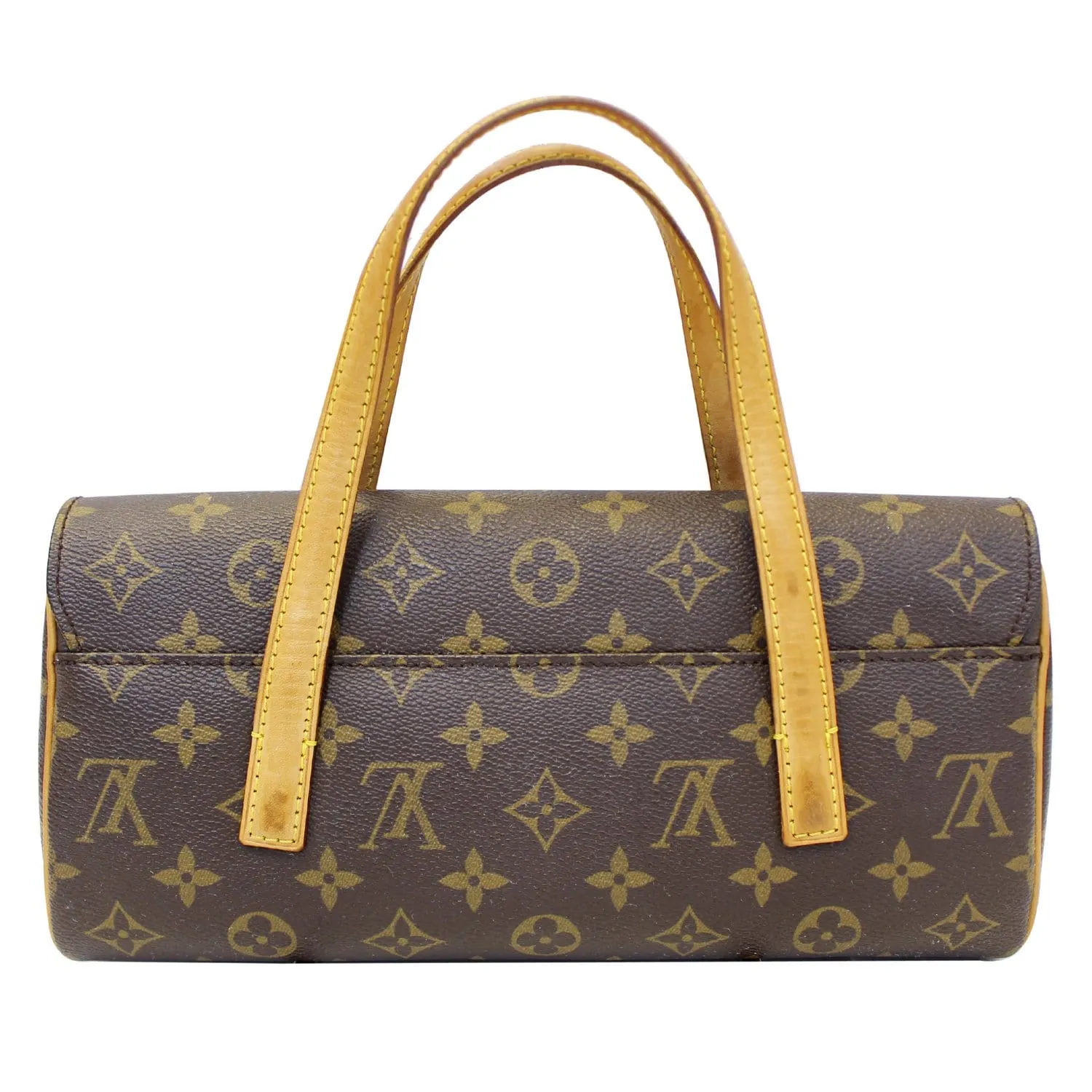 LOUIS VUITTON Sonatine Monogram Canvas Satchel Bag