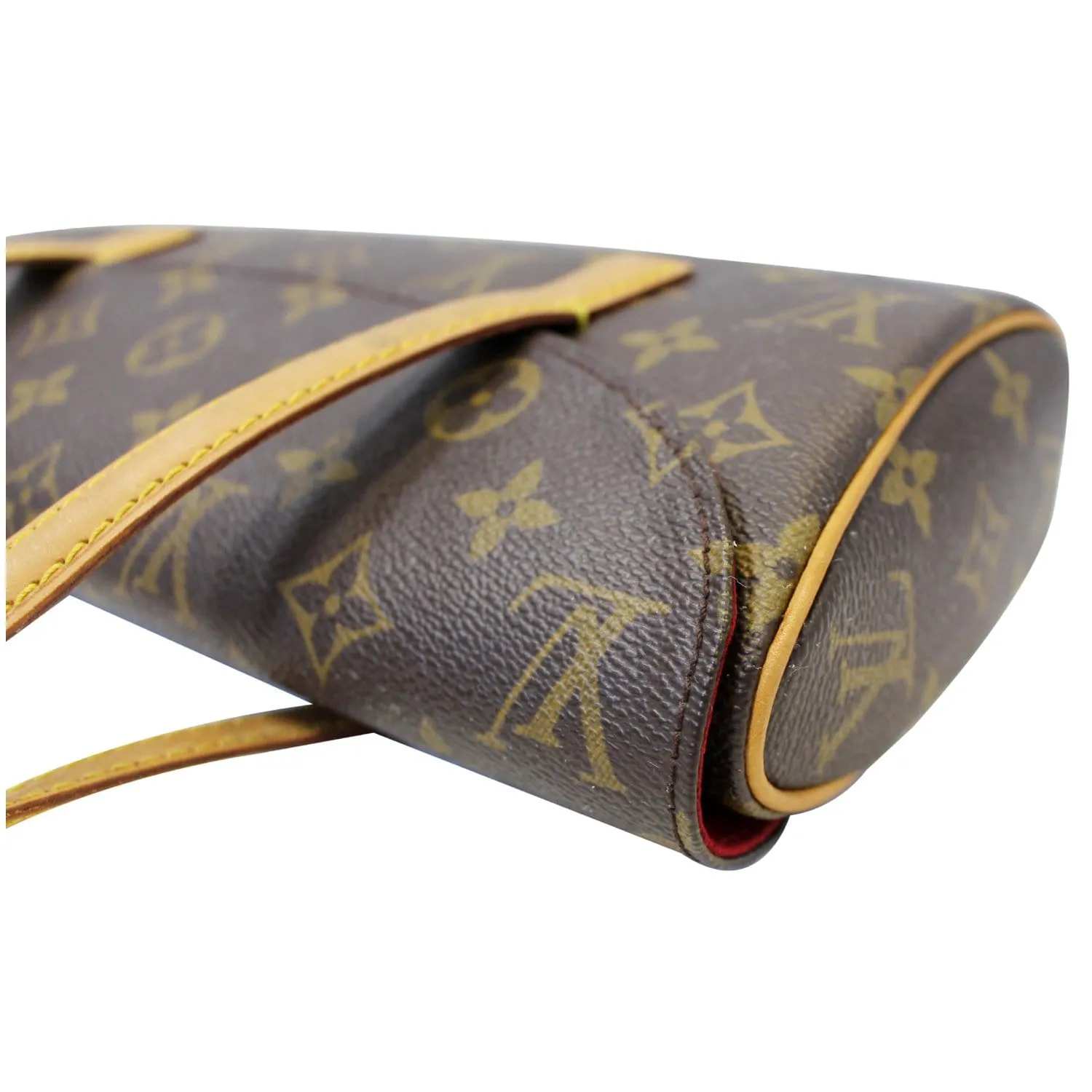LOUIS VUITTON Sonatine Monogram Canvas Satchel Bag