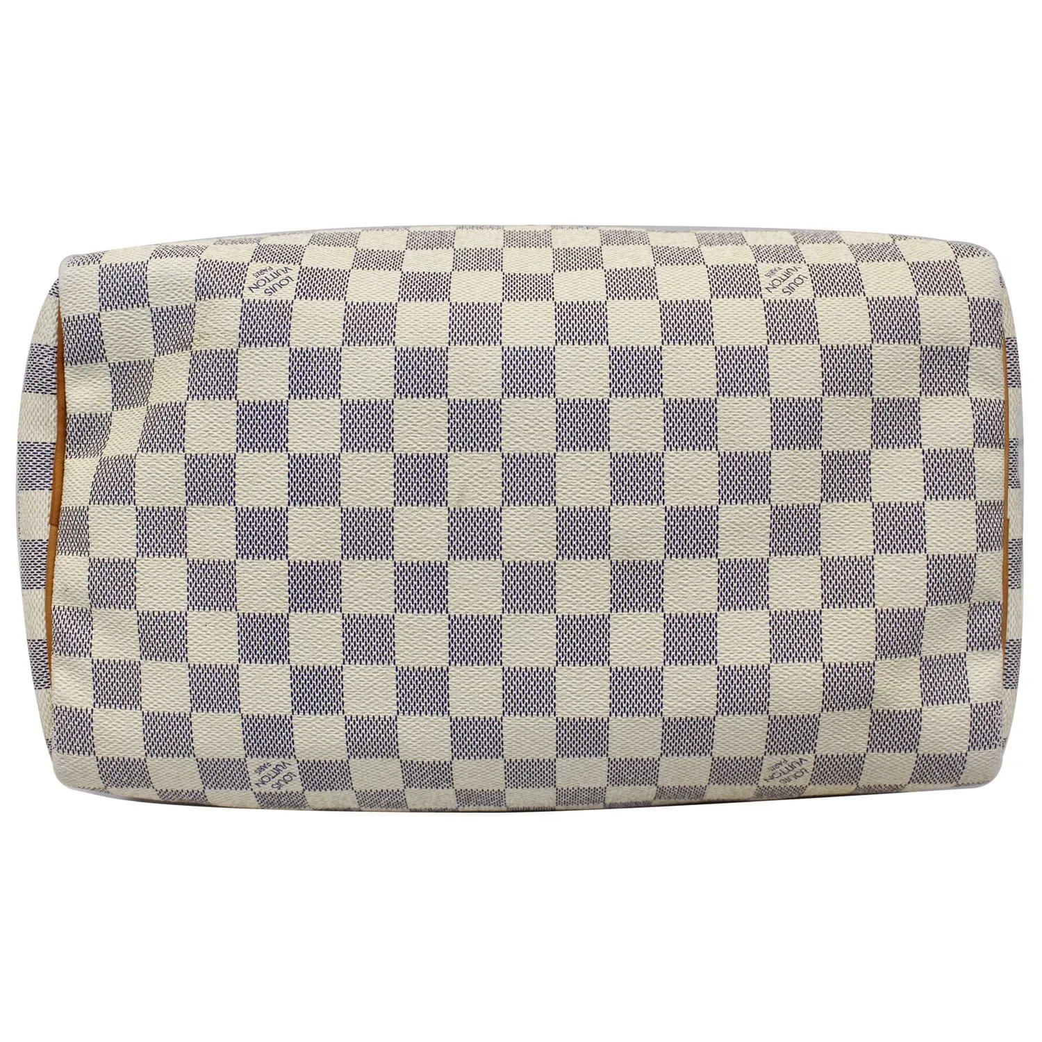 LOUIS VUITTON Speedy 30 Damier Azur Satchel Handbag