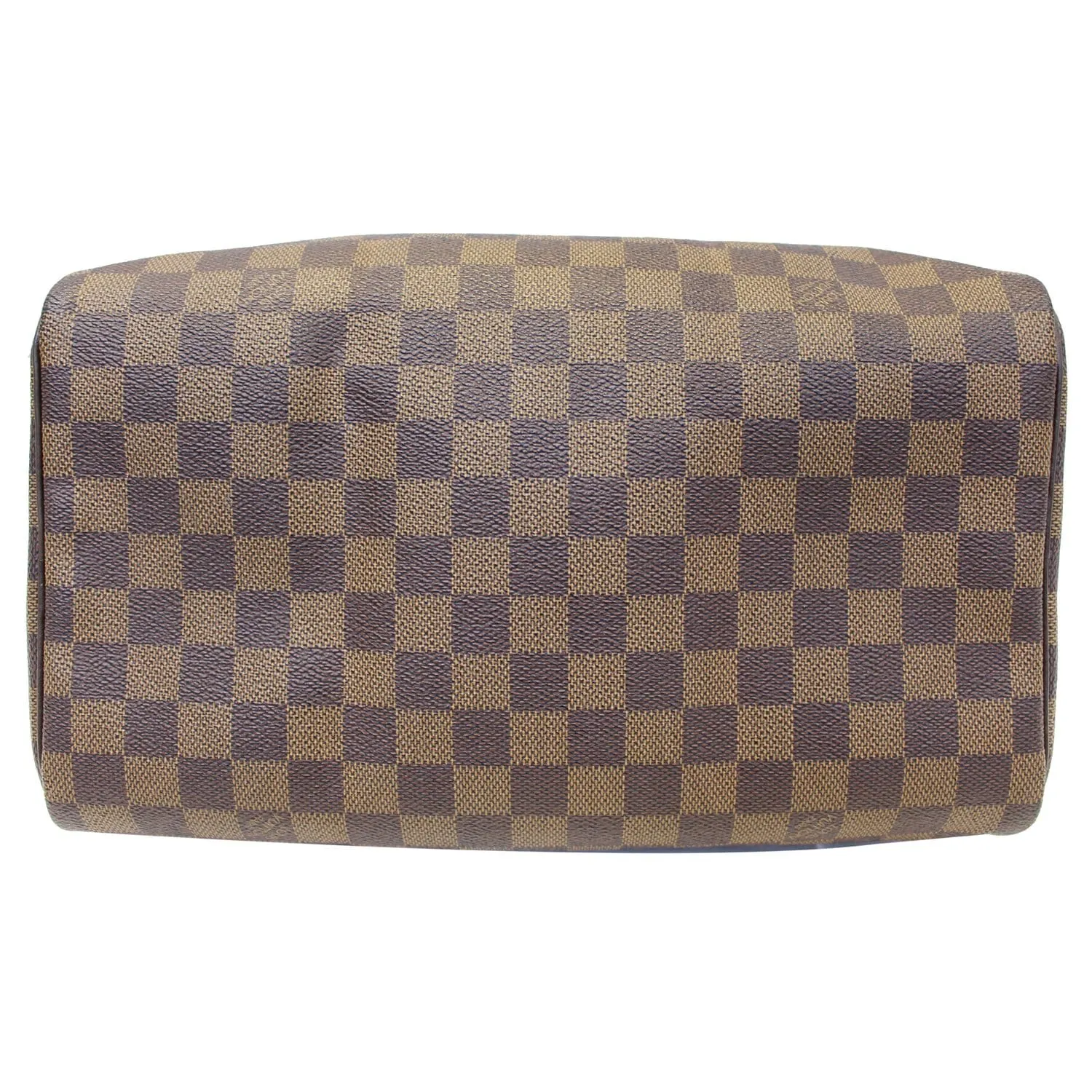 LOUIS VUITTON Speedy 30 Damier Ebene Brown Satchel Bag