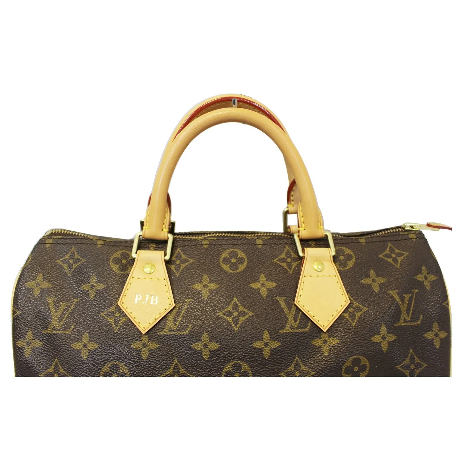 LOUIS VUITTON Speedy 30 Monogram Canvas Satchel Bag
