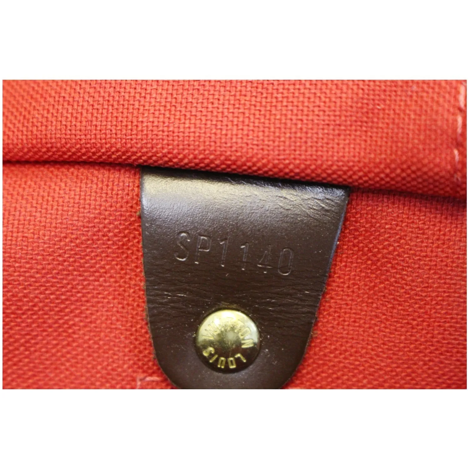 LOUIS VUITTON Speedy 35 Damier Ebene Satchel Bag