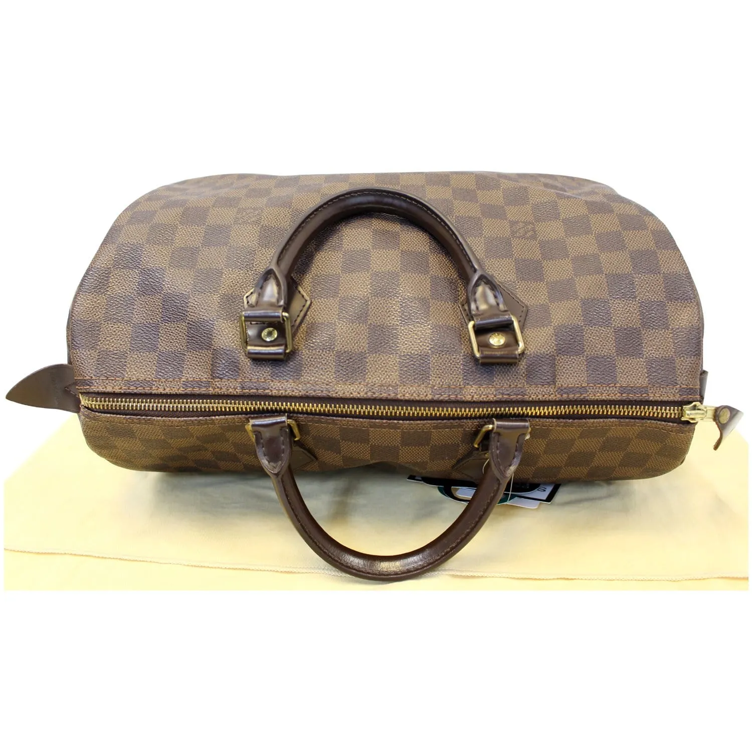 LOUIS VUITTON Speedy 35 Damier Ebene Satchel Bag