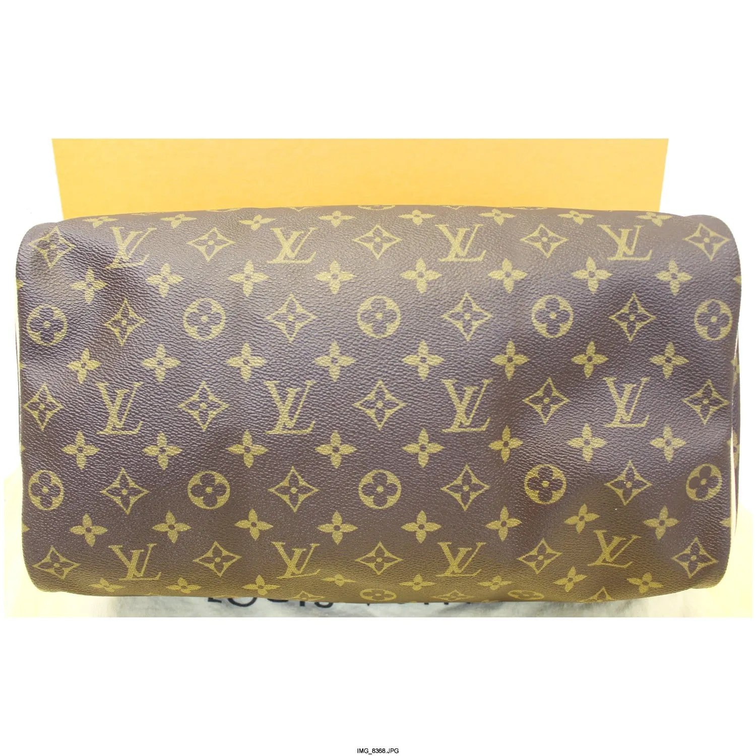 LOUIS VUITTON Speedy 35 Monogram Canvas Satchel Bag