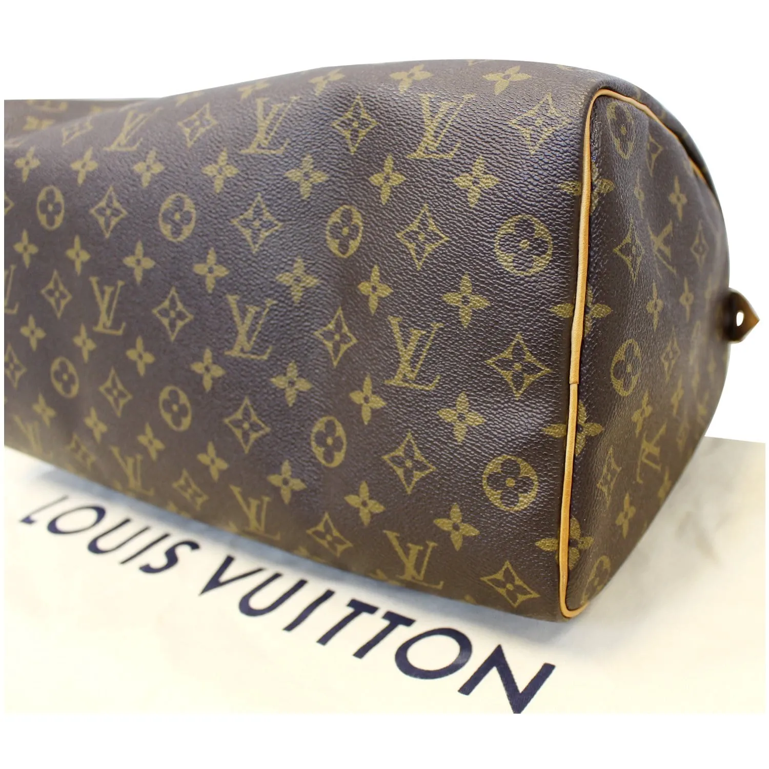LOUIS VUITTON Speedy 35 Monogram Canvas Satchel Bag