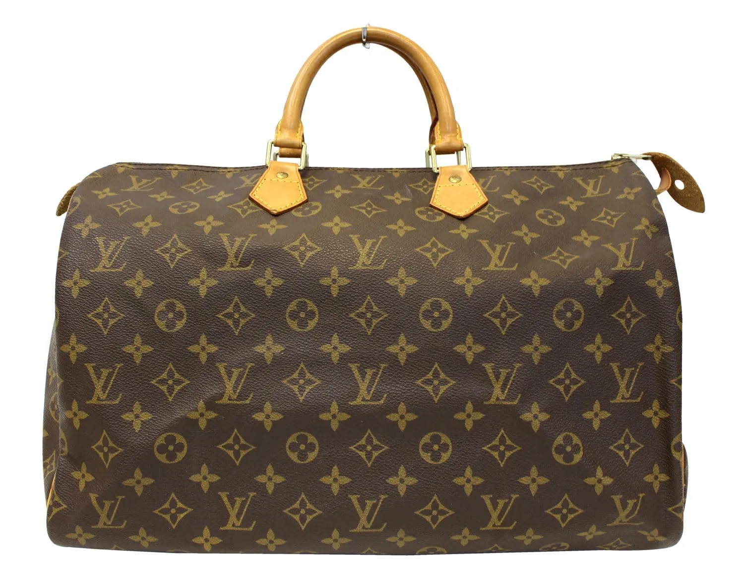 LOUIS VUITTON Speedy 40 Monogram Canvas Satchel