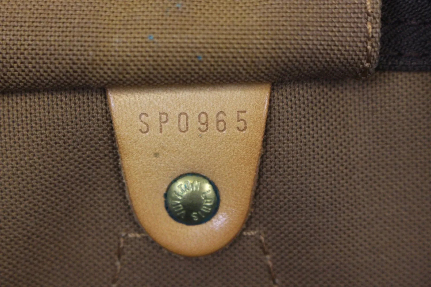 LOUIS VUITTON Speedy 40 Monogram Canvas Satchel