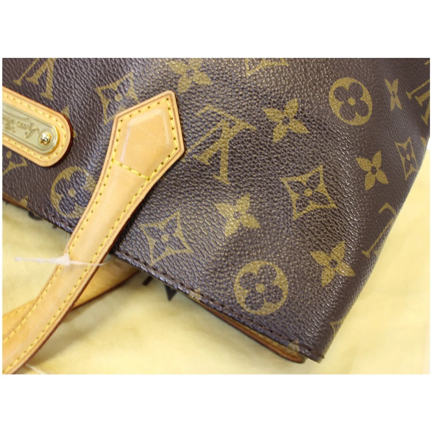 Louis Vuitton Wilshire PM Monogram Canvas Satchel Handbag